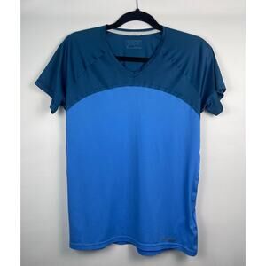 Patagonia Women’s Blue Short Sleeve Performance Running Shirt Size M
